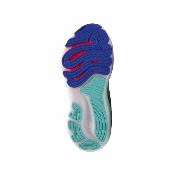 Ventilated Uppers Brooks Women's Glycerin GTS 22 Wide White/Blue