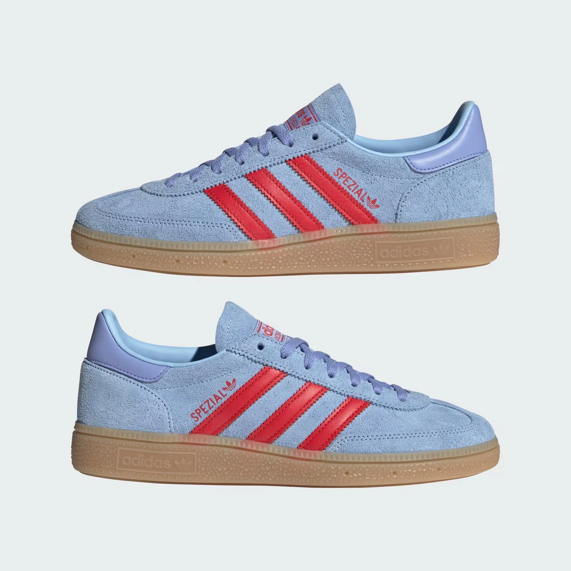 Active Wearer Quick lace Handball Spezial Shoes (Glow Blue   Red   Blue Spark)