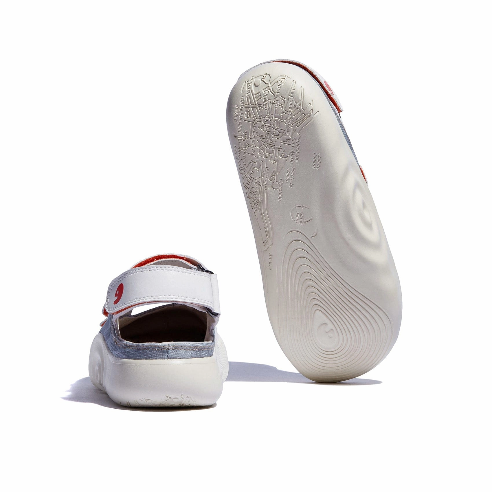 Sporty Flats Sleek Flip-flops Dawn Blue Mahon III Women