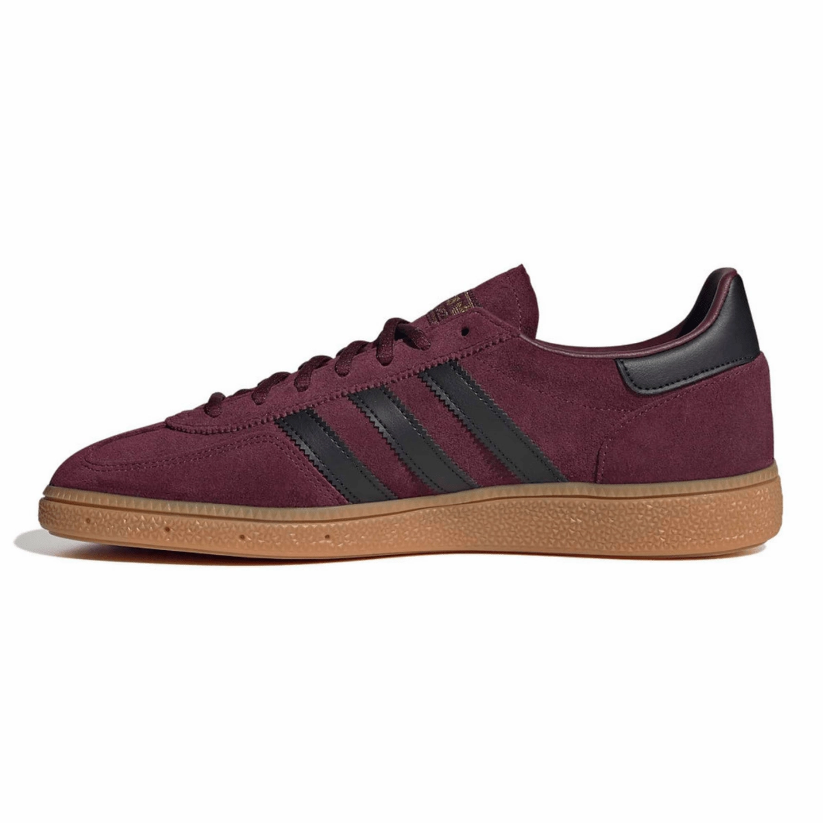 Adidas Men's Handball Spezial Maroon/Black/Gold Breathable Perforations