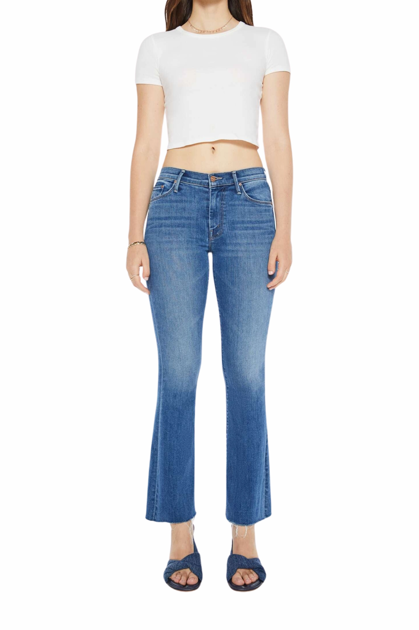 Flexible Waist Weekender Fray in Connect The Dots