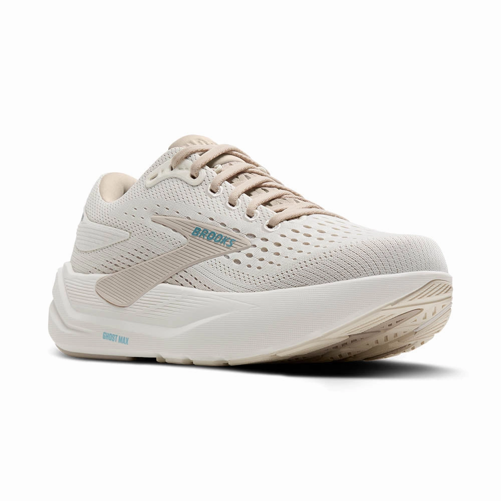 Women's Ghost Max 3 - Coconut / Chateau Grey / Blue Streamlined wear Ventilated Panels