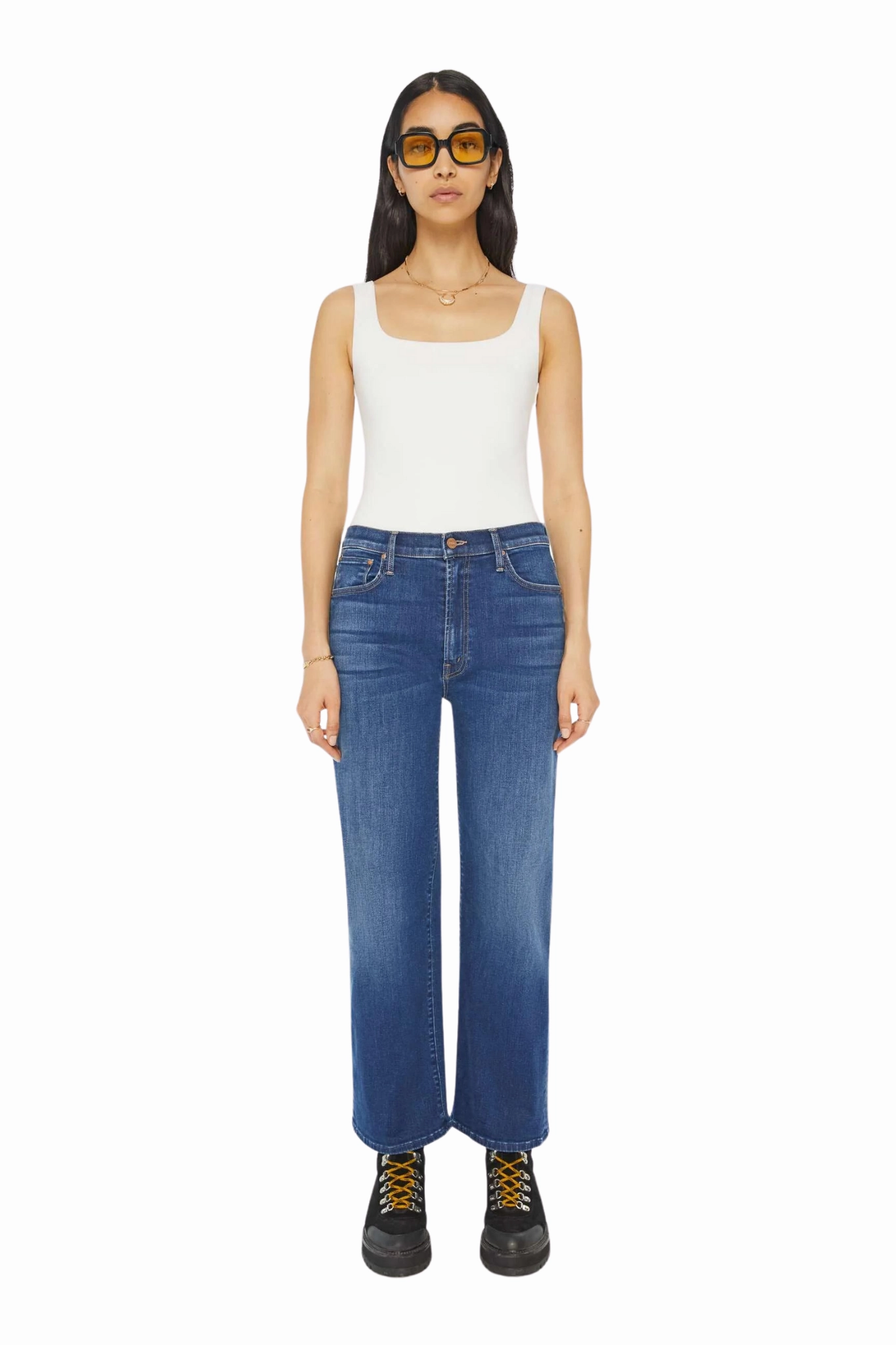 Casual Spring Mood Classic Wear Light Stretch Dodger Ankle in On Your Left