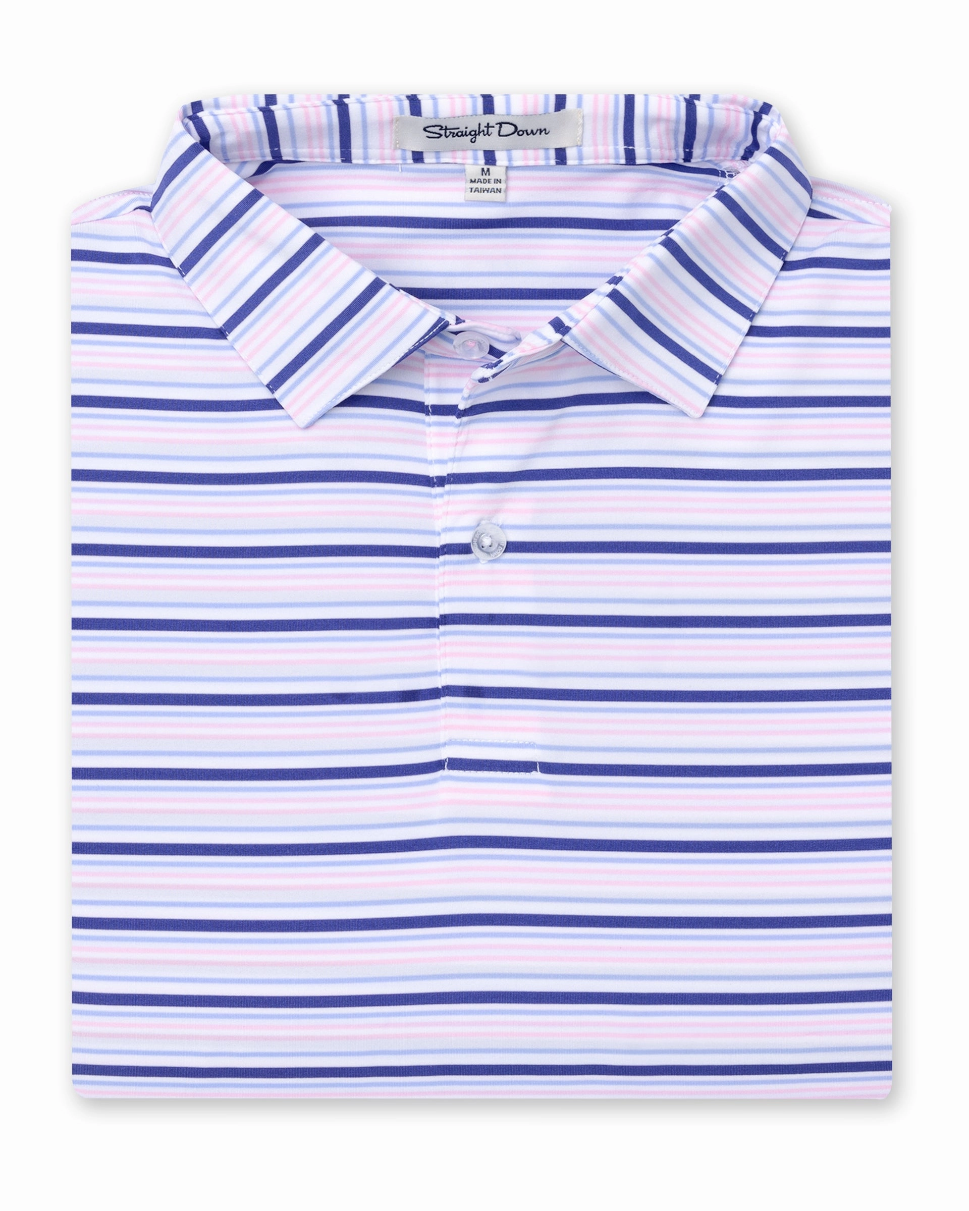 Zuma Stripe Polo - Skipper Unstructured Hem