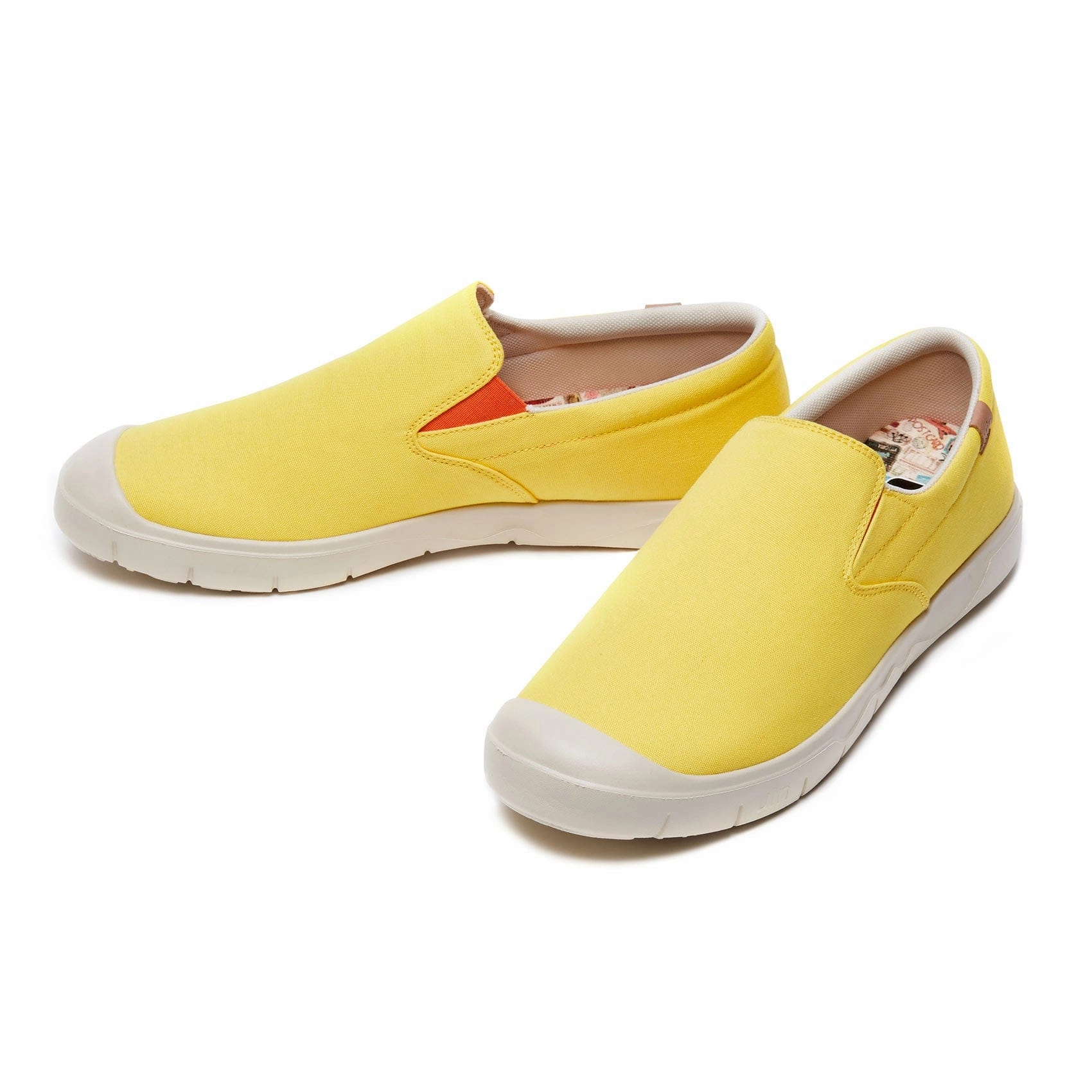 Yellow Maize Canvas Cadiz I Men Stay Light Comfort Cushioning