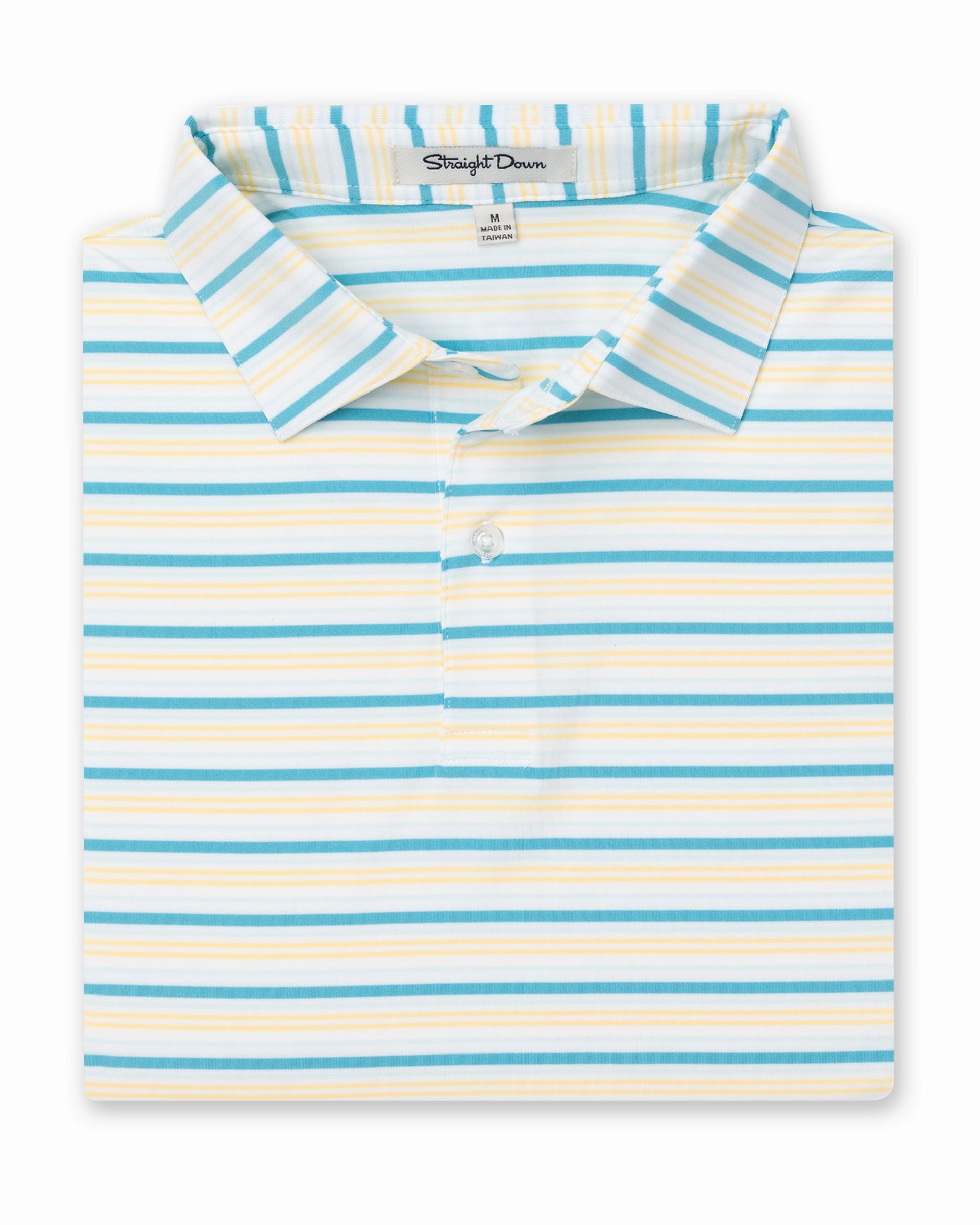 Zuma Stripe Polo - Delphinium Active Flex